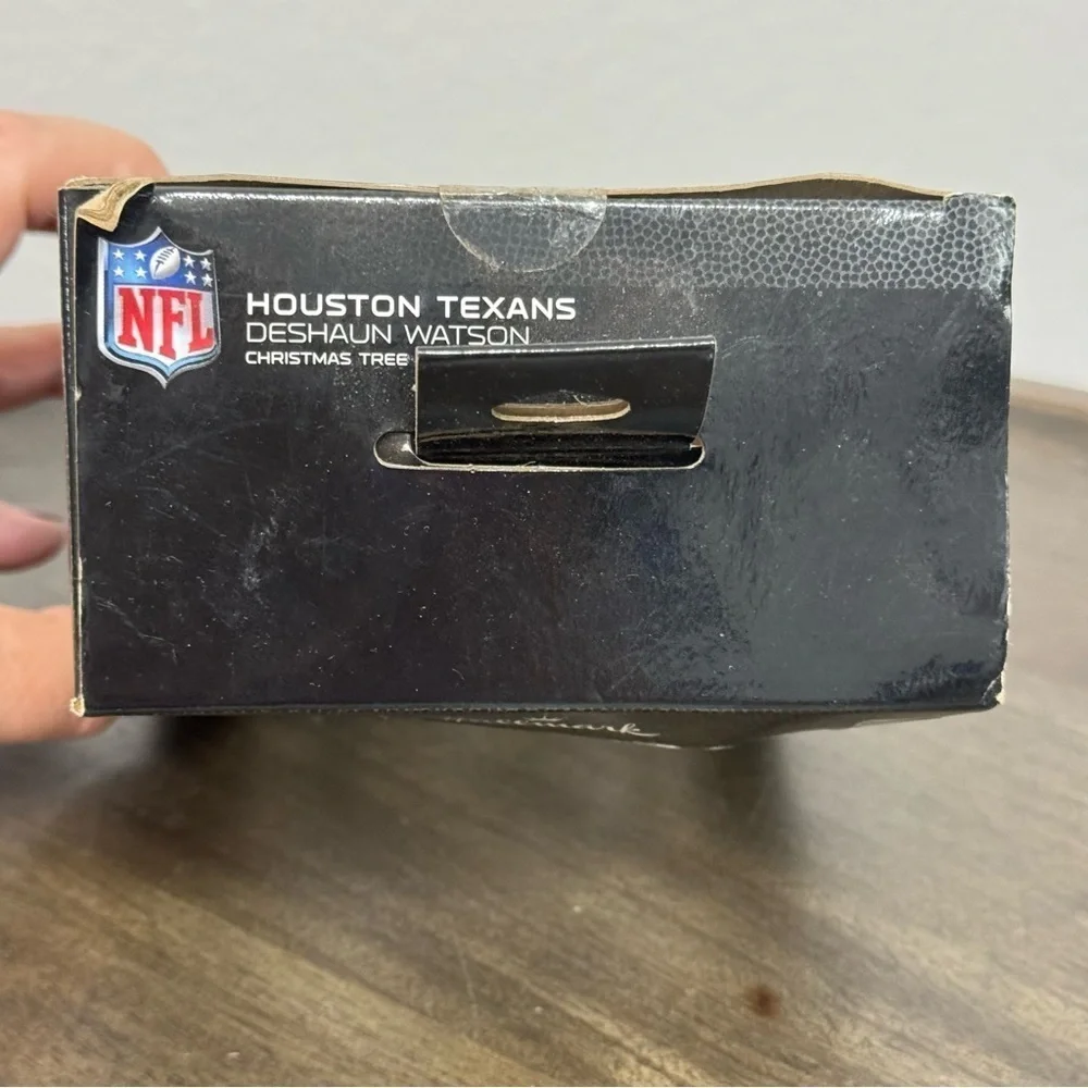 Hallmark NFLPA Houston Texans Deshaun Watson Christmas Tree Ornament